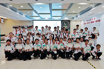 上海市民办上宝中学来我院参加研学实践活动